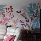 Atlantic'D�cor Pose d'un papier peint panoramique sur mesure