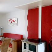 Atlantic'D�cor Finition peinture lisse avec effet Car�nia (rouge)